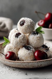 Cherry Snowball Cookies Made Easy