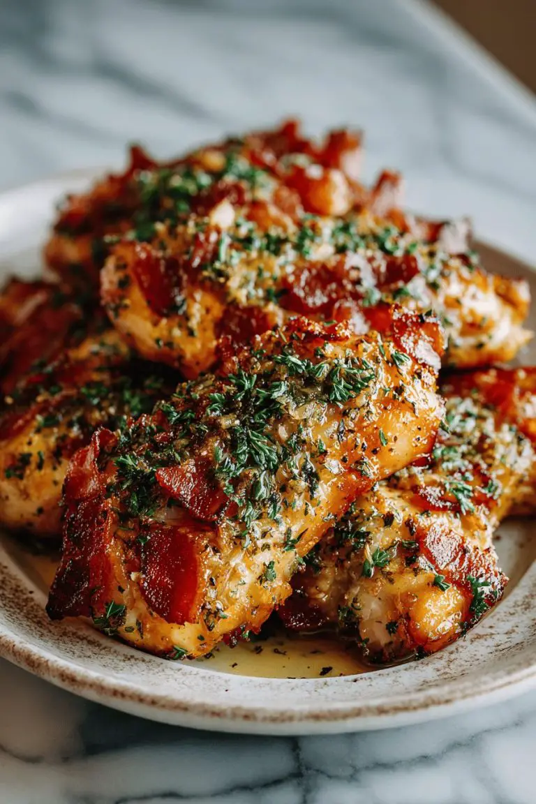 Chicken Bacon Garlic Delight