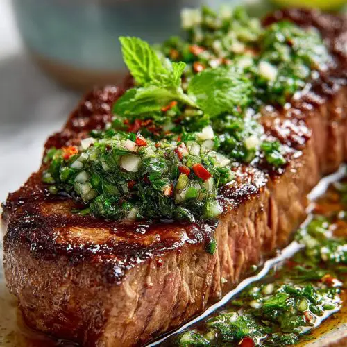 Chimichurri Steak Made Easy