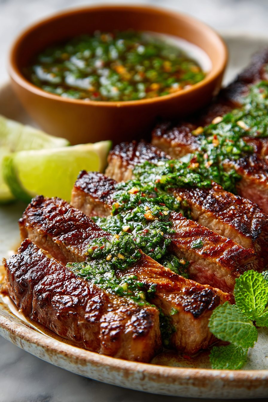 Chimichurri Steak Made Easy