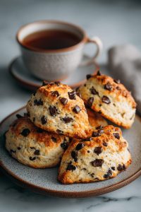 Chocolate Chip Scones Made Easy