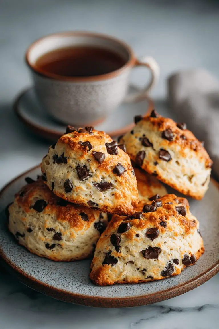 Chocolate Chip Scones Made Easy