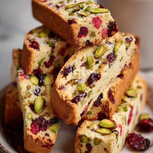 Cranberry Pistachio Biscotti Recipe
