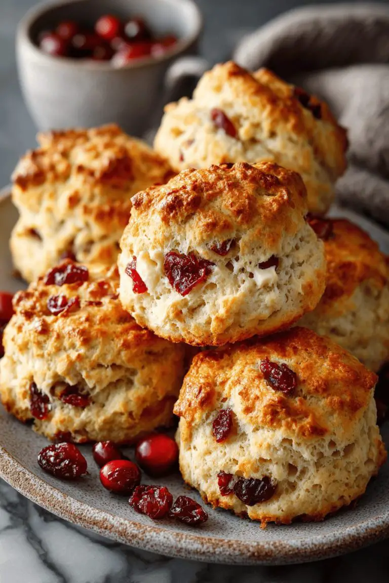 Cranberry Scones Made Simple