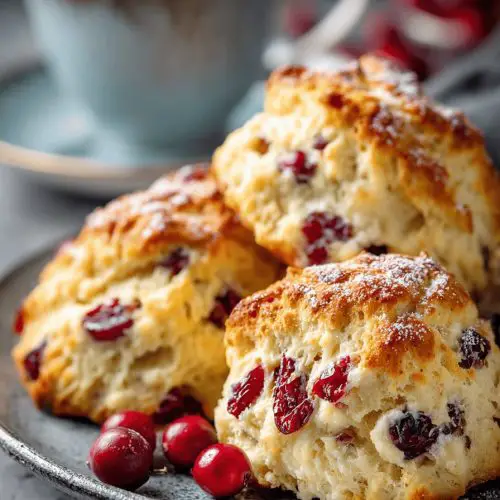 Cranberry Scones Made Simple