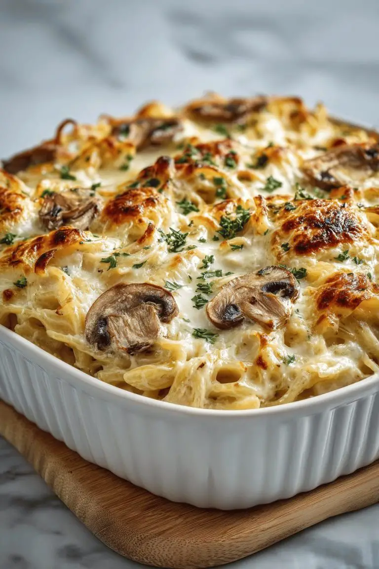 Creamy Chicken Tetrazzini Recipe