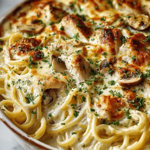 Creamy Chicken Tetrazzini Recipe