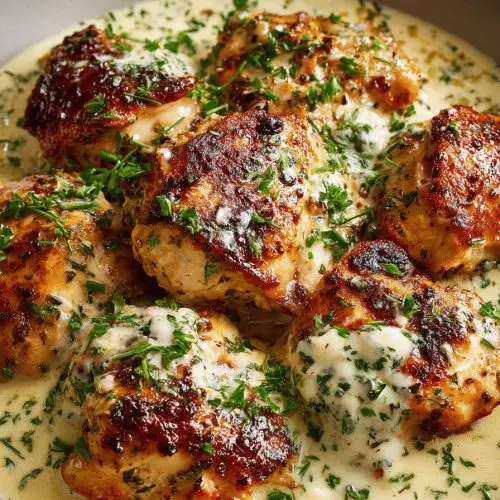 Creamy Garlic Parmesan Chicken Recipe