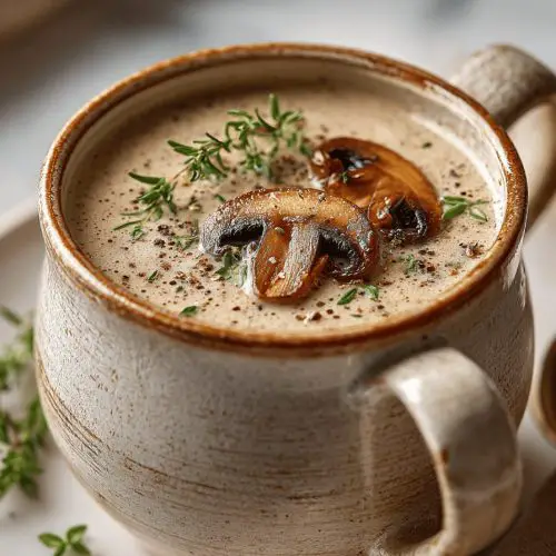 Creamy Mushroom Soup Recipe
