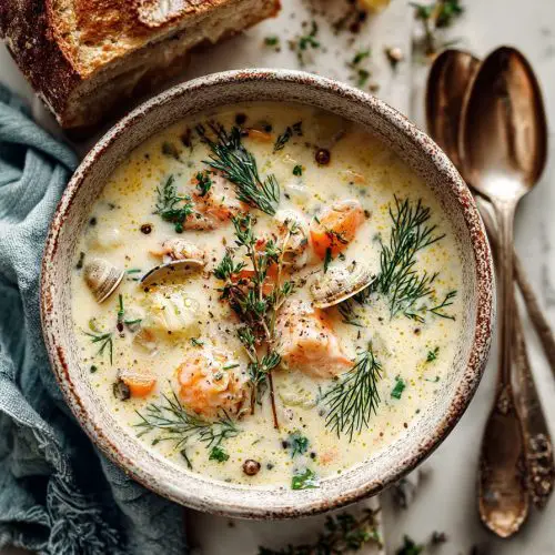 Creamy New England Clam Chowder Recipe