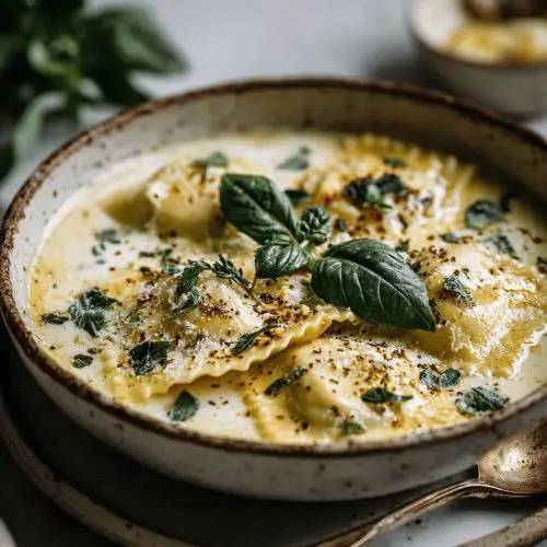 Creamy Ravioli Soup Recipe