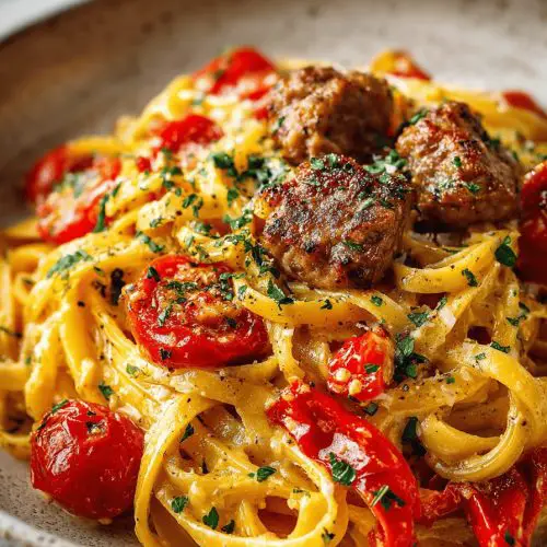 Creamy Sausage Pasta Delight