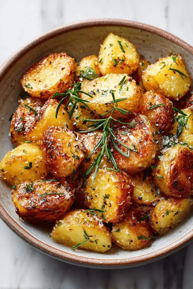 Crispy Parmesan Potatoes Recipe