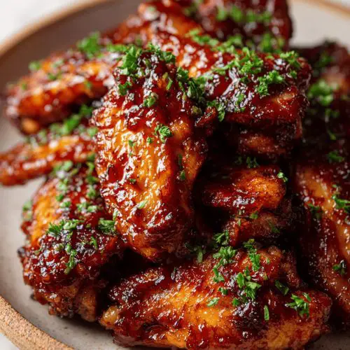 Crockpot BBQ Chicken Wings