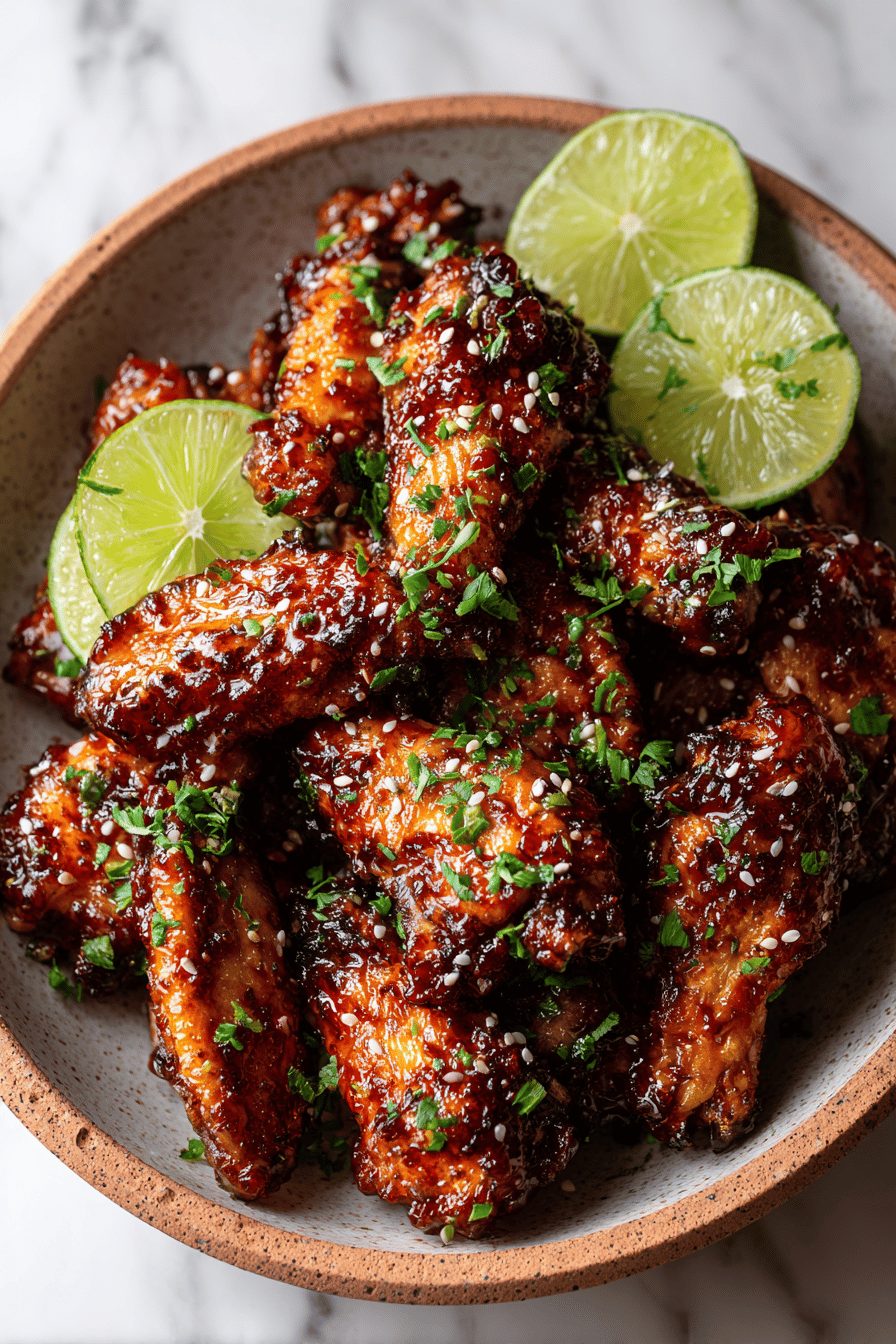 Crockpot BBQ Chicken Wings