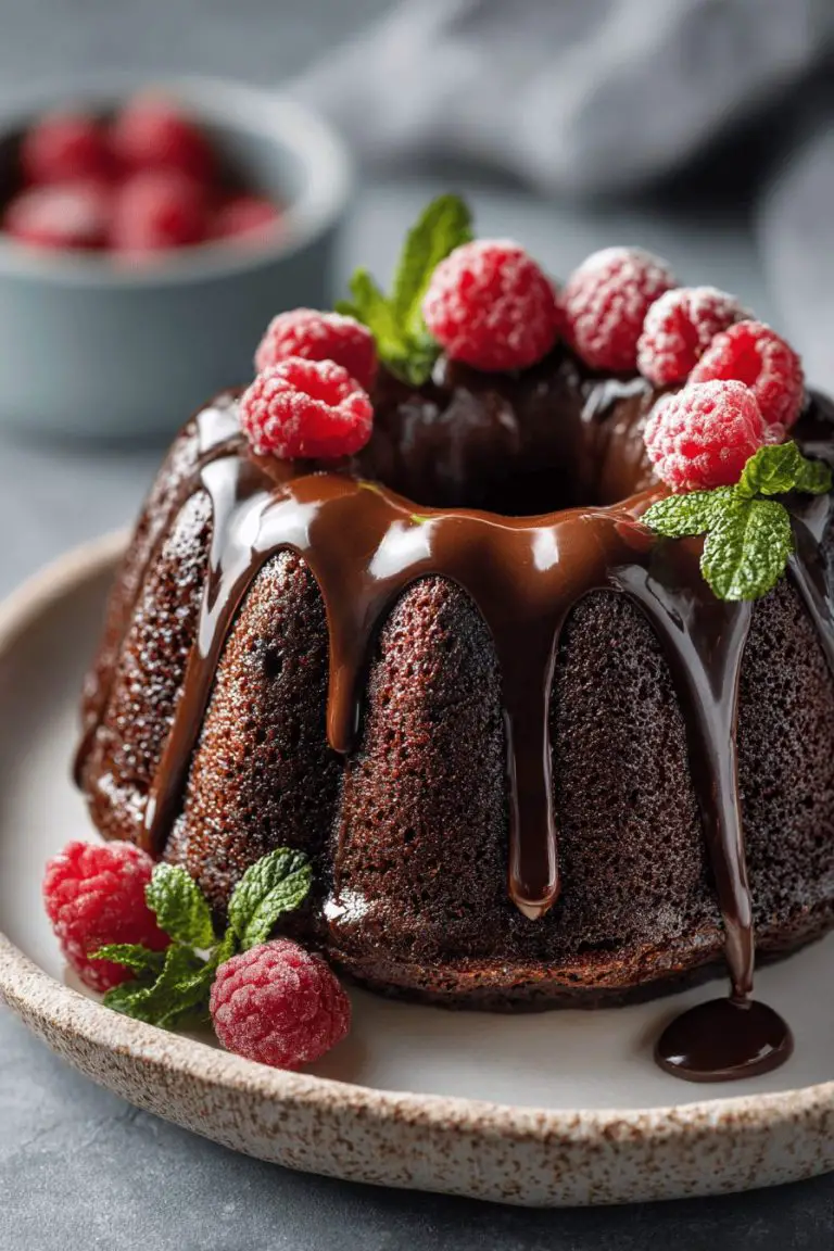 Decadent Chocoholics Bundt Cake Recipe