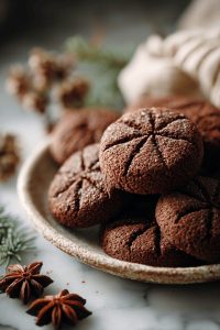 Delectable Chocolate Gingerbread Cookies