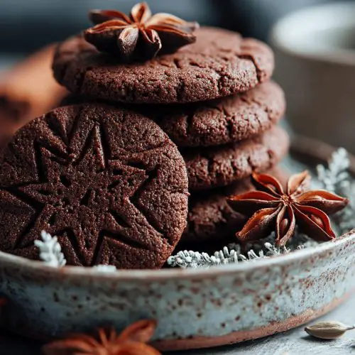 Delectable Chocolate Gingerbread Cookies
