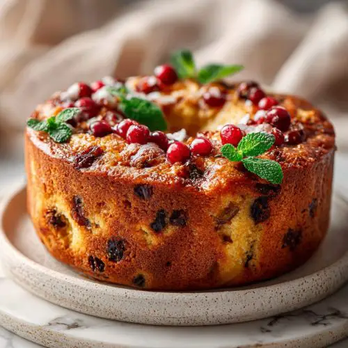 Delish Holiday Fruitcake Recipe