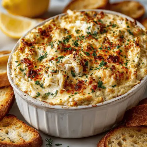 Delish Louisiana Crab Dip Recipe