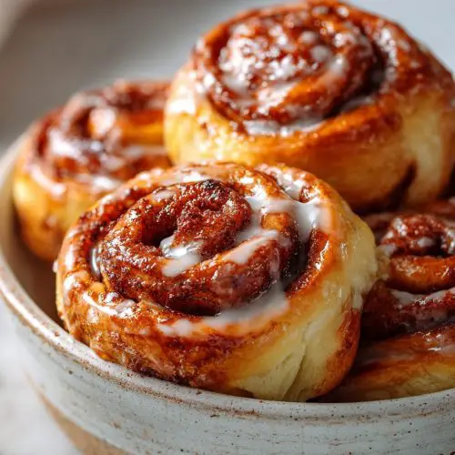 Easy Air Fryer Cinnamon Rolls