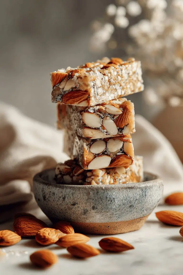 Easy Almond Honey Power Bars
