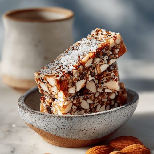Easy Almond Honey Power Bars