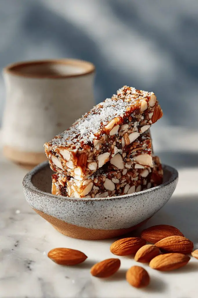 Easy Almond Honey Power Bars