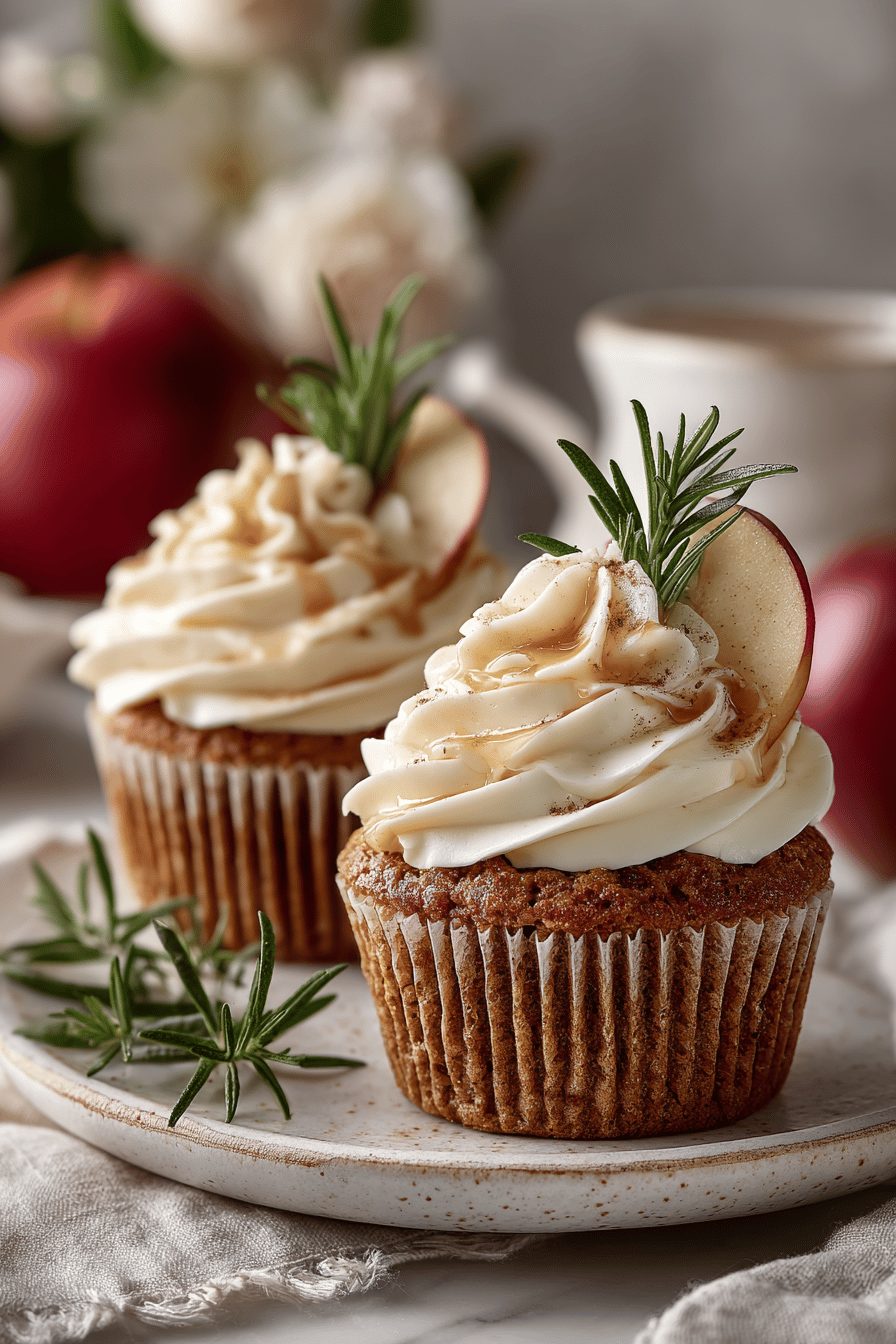Easy Apple Cider Cupcakes