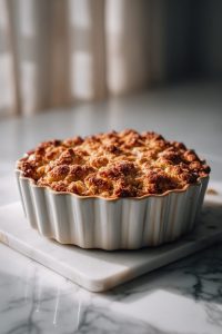 Easy Apple Crumble Baked Oatmeal