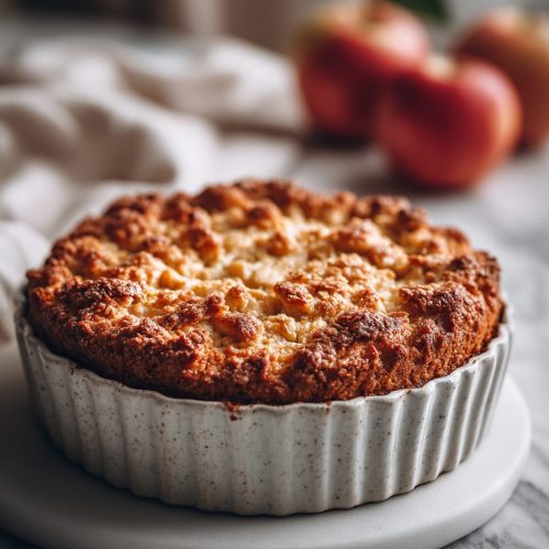 Easy Apple Crumble Baked Oatmeal