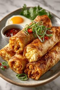 Easy Apple Pie Egg Roll Ups