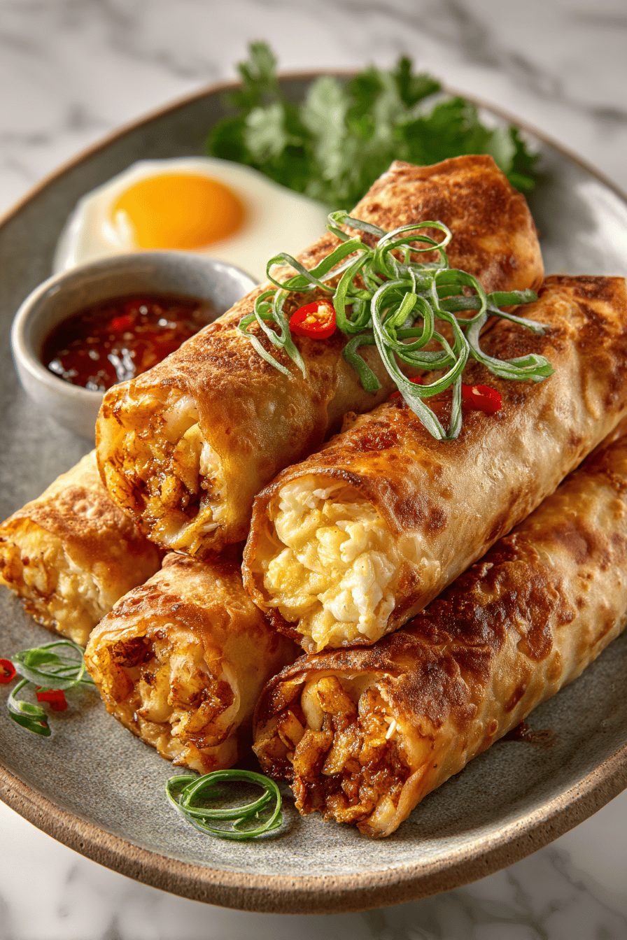 Easy Apple Pie Egg Roll Ups