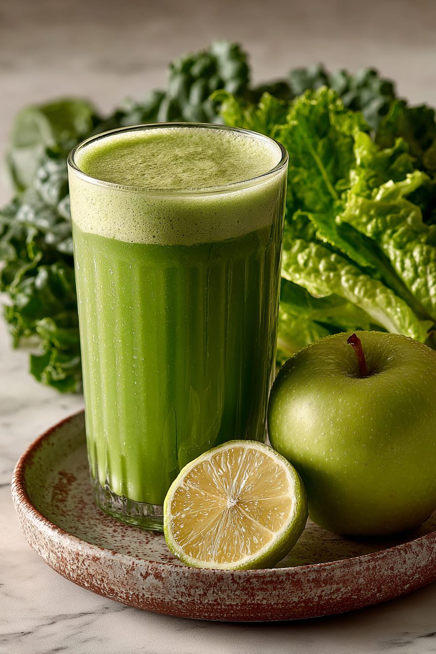 Easy Apples and Greens Smoothie Recipe
