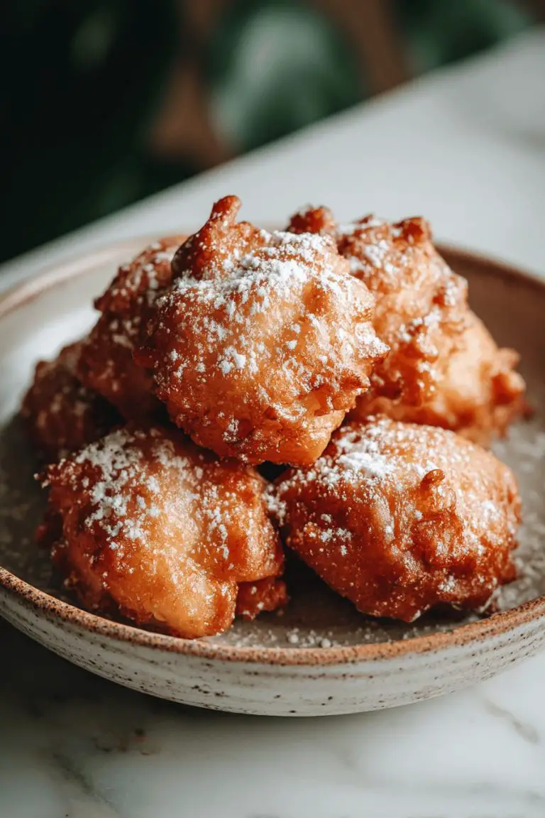 Easy Baked Apple Fritters