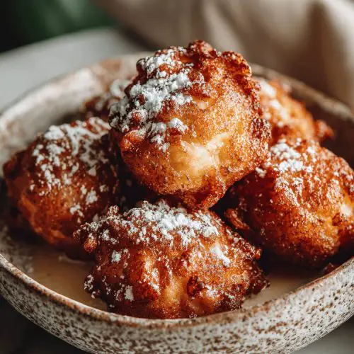 Easy Baked Apple Fritters