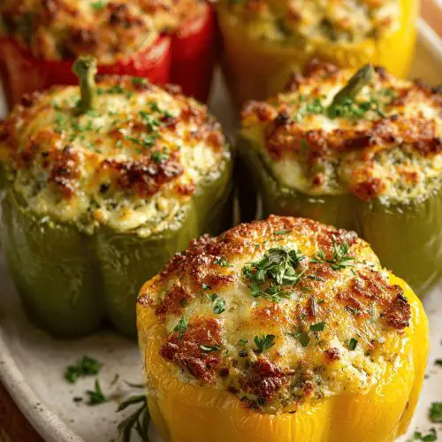 Easy Baked Stuffed Peppers