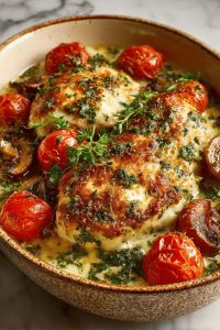 Easy Baked Tuscan Chicken Recipe
