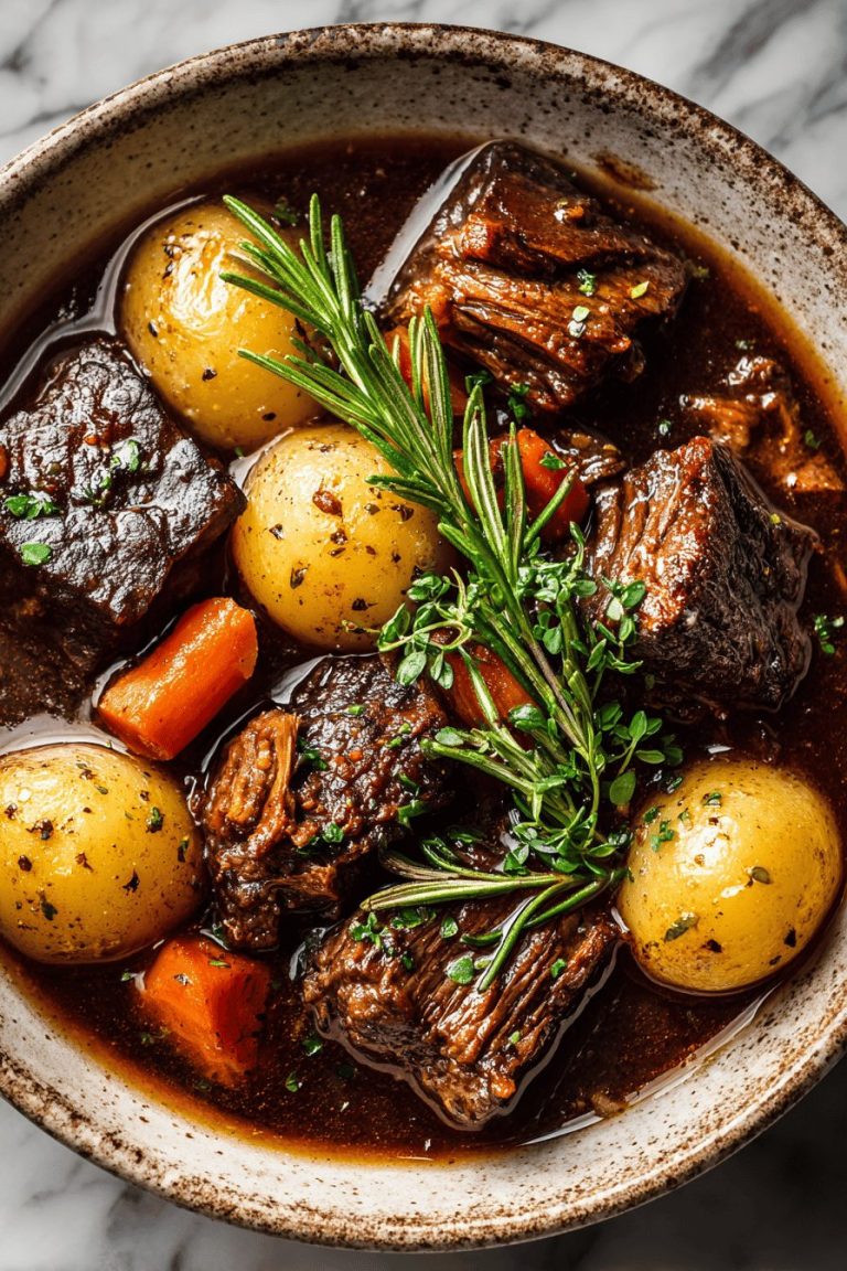 Easy Beef Ale Short Rib Stew