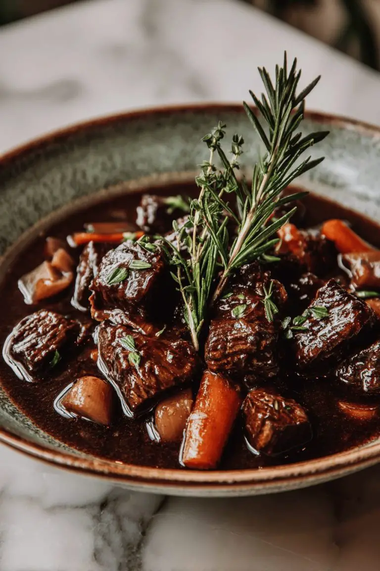 Easy Beef Bourguignon Recipe