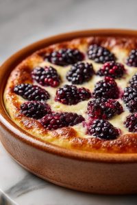 Easy Blackberry Clafoutis Recipe