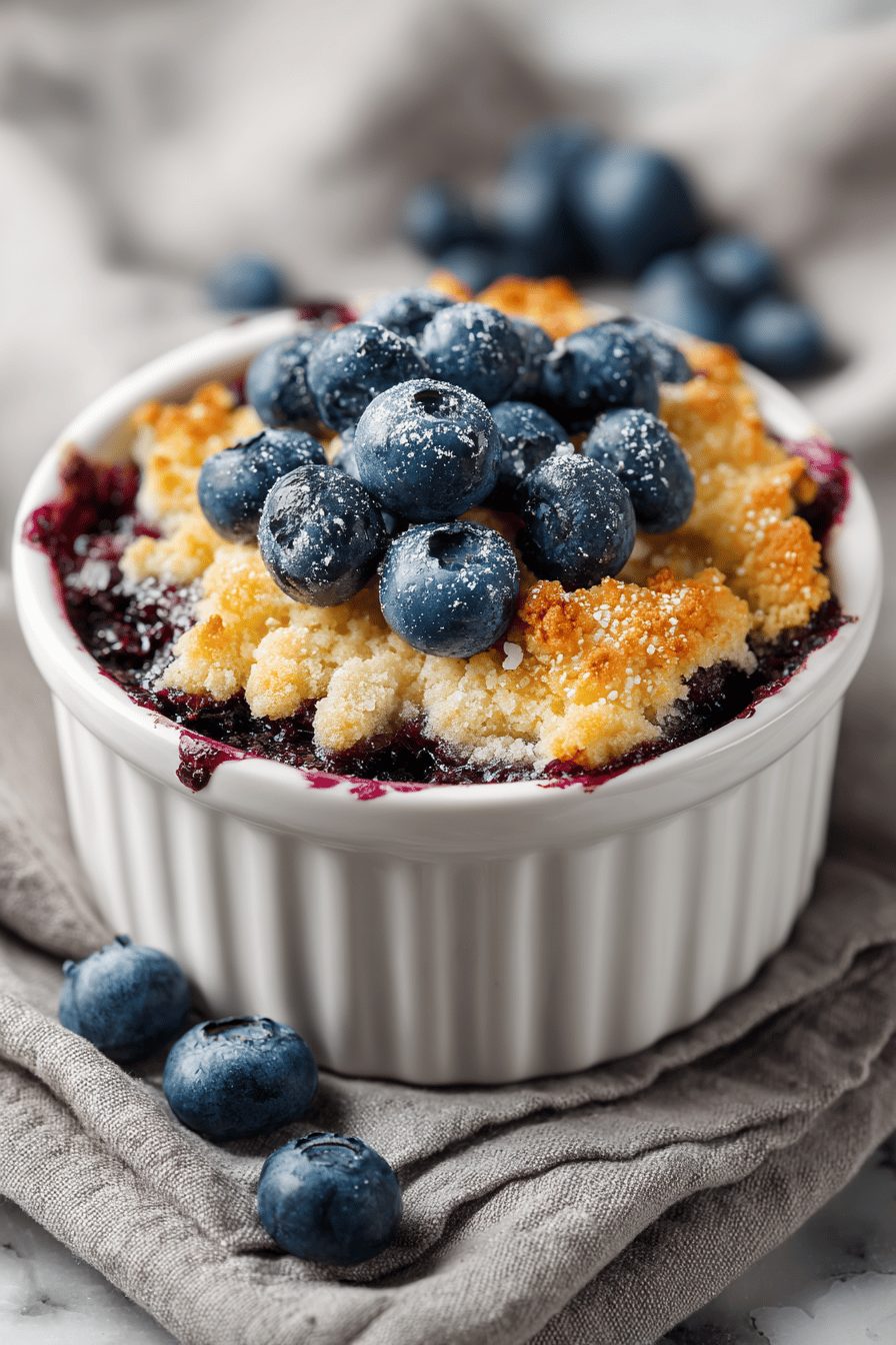 Easy Blueberry Cobbler Recipe