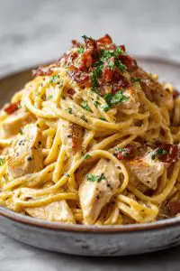Easy Chicken Carbonara Recipe
