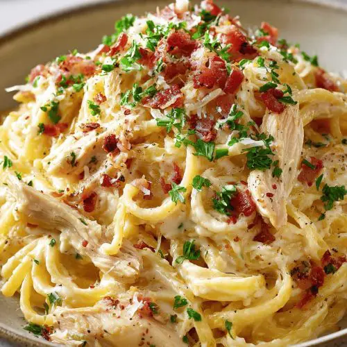 Easy Chicken Carbonara Recipe