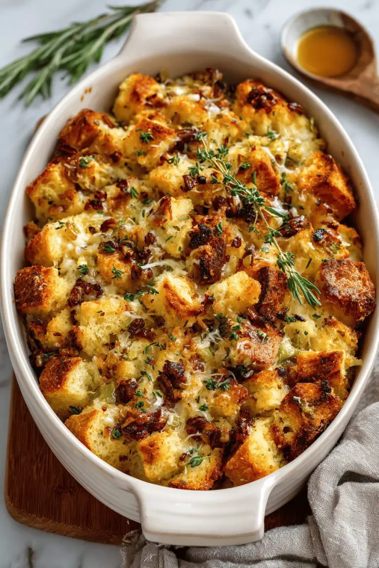 Easy Chicken Dressing Casserole Recipe