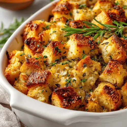 Easy Chicken Dressing Casserole Recipe