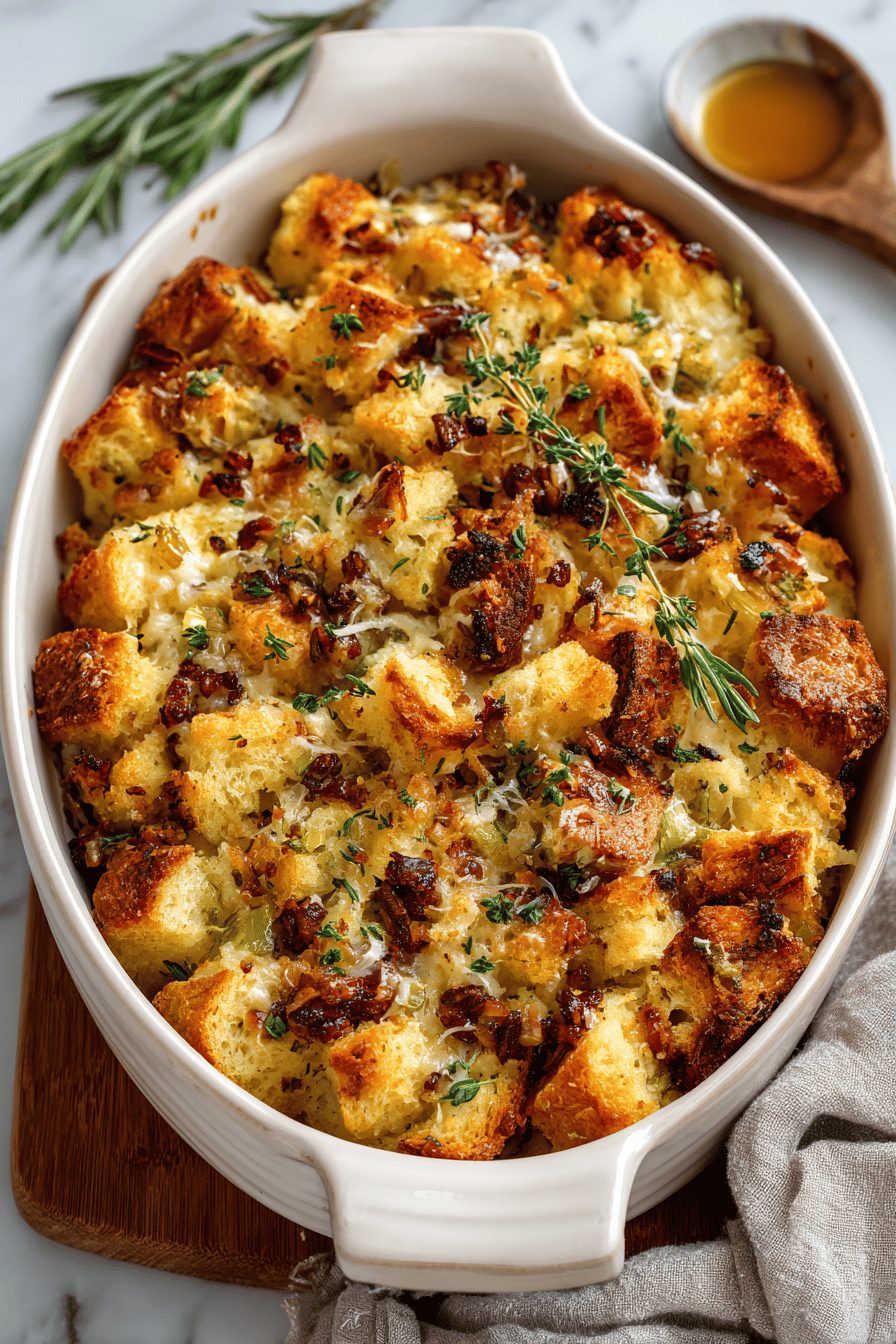 Easy Chicken Dressing Casserole Recipe