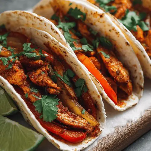 Easy Chicken Fajitas