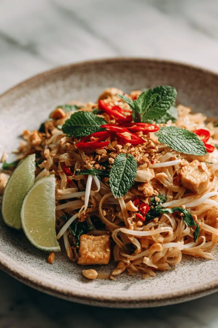 Easy Chicken Pad Thai Recipe