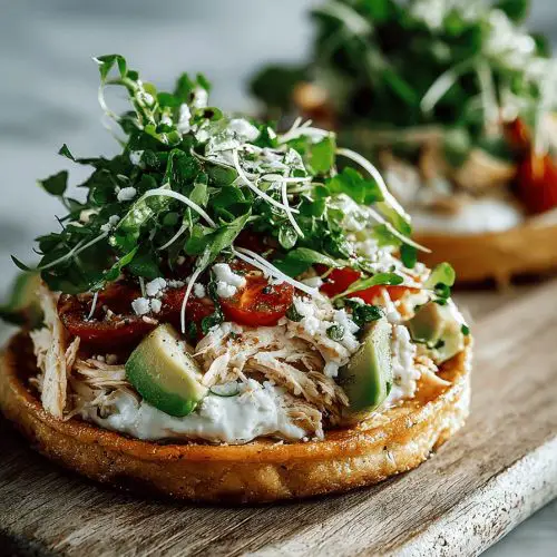 Easy Chicken Tostadas